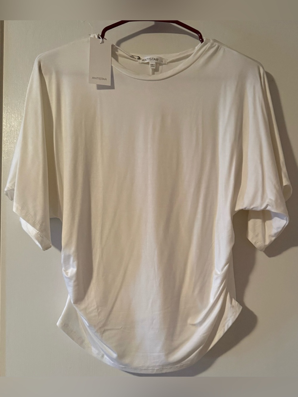 Antistar Women’s Rufflled On The Side Blouse.